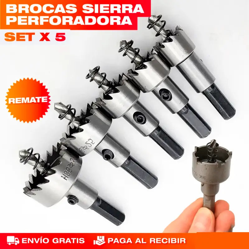 BROCA DE SIERRA CIRUCLAR CON CENTRO PUN