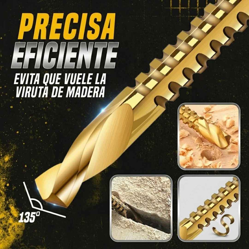 Brocas para Corte Lateral por 6 piezas