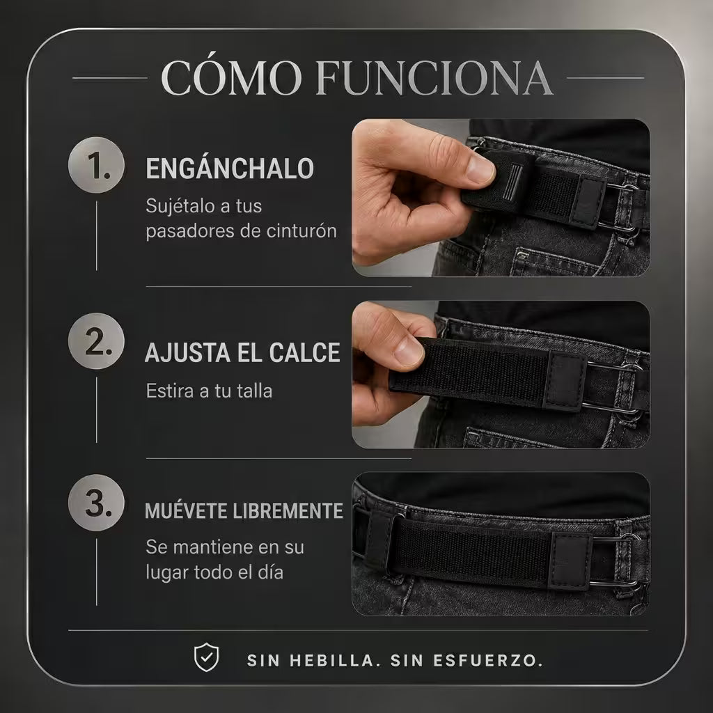 Correa sin hebilla