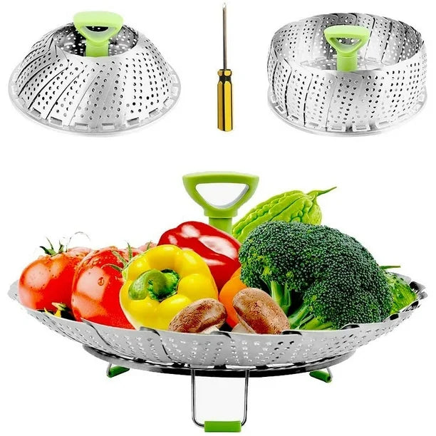 SOPORTE AL VAPOR, CESTA DE FRUTAS