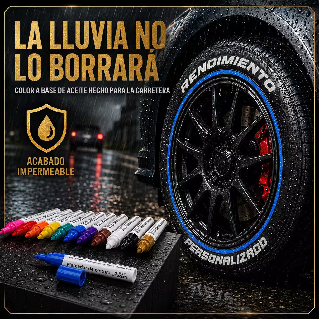 Marcador para llantas