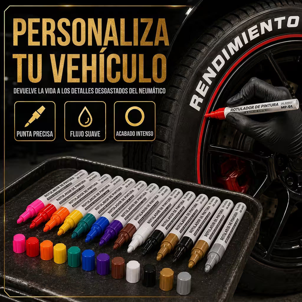 Marcador para llantas