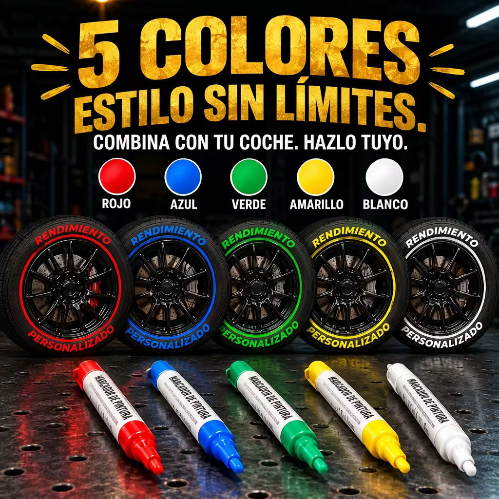 Marcador para llantas