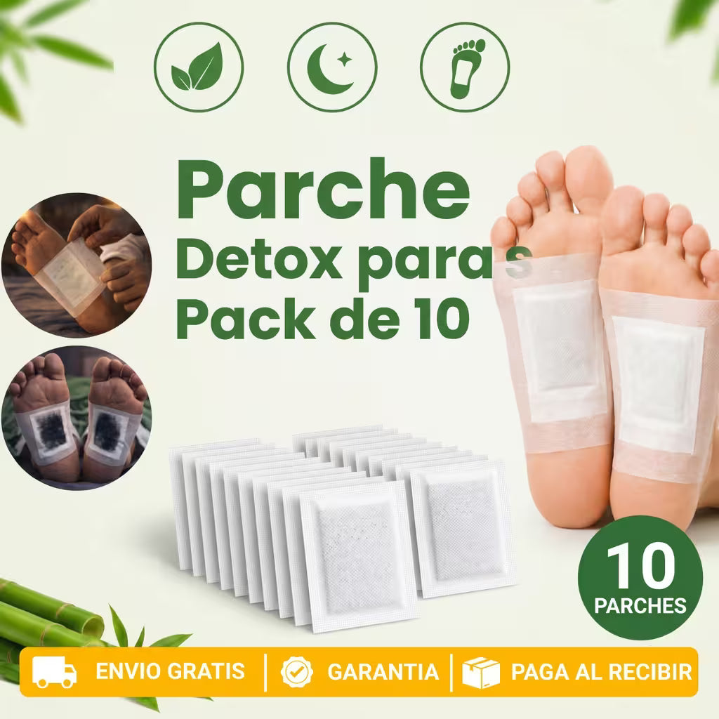Parche Pies Set x10 PCS Deep Cleaning