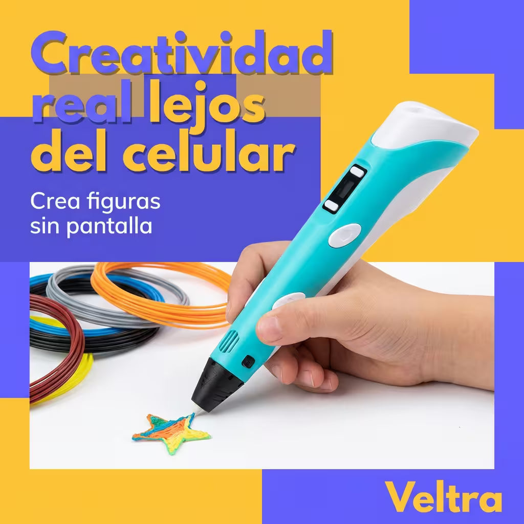 Lápiz 3d Pen Boligrafo Impresión 3d