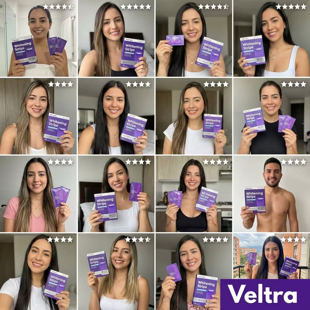 Bandas Blanqueadoras Dentales