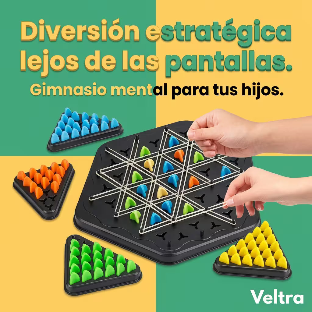 Juego De Mesa Ajedrez Triangular