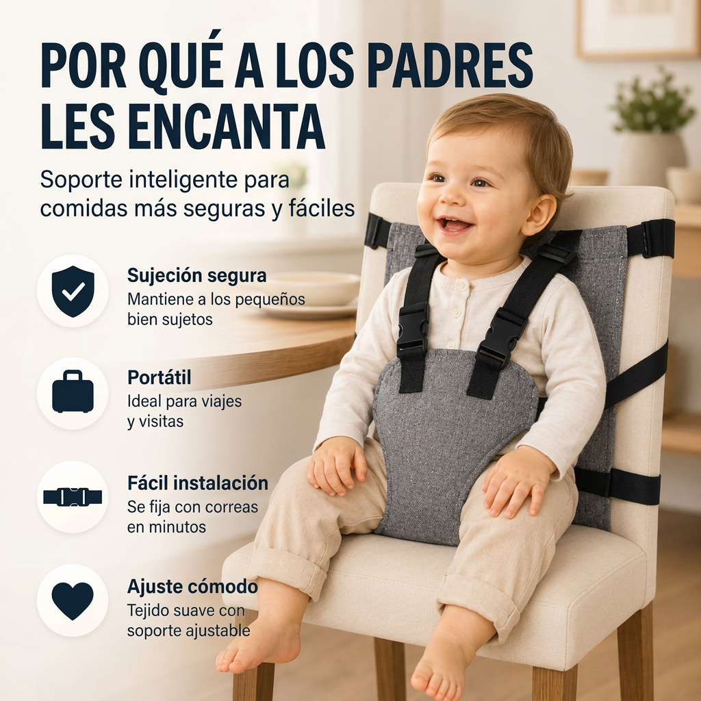 ARNES DE SILLA PORTATIL PARA BEBE