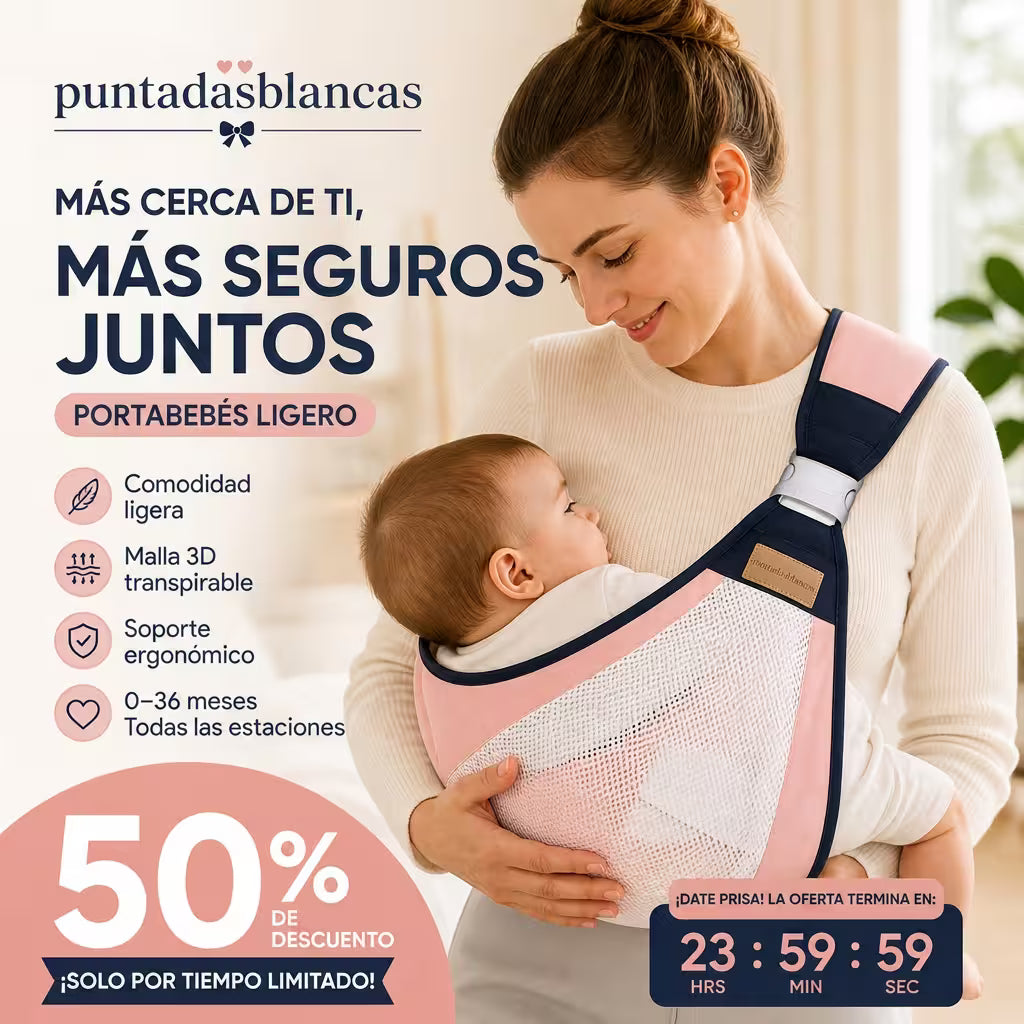 CARGADOR CANGURO DE BEBE