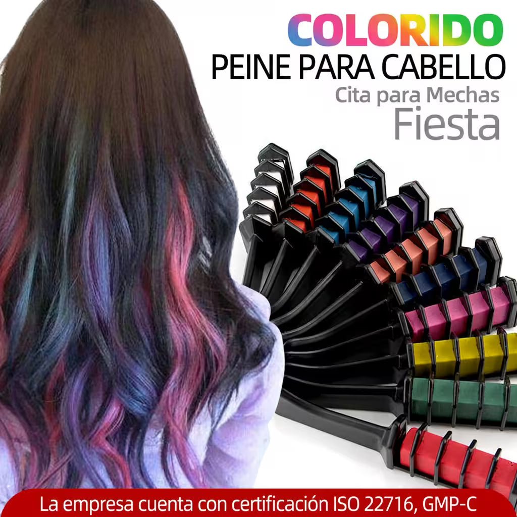 peines color para cabello Temporal