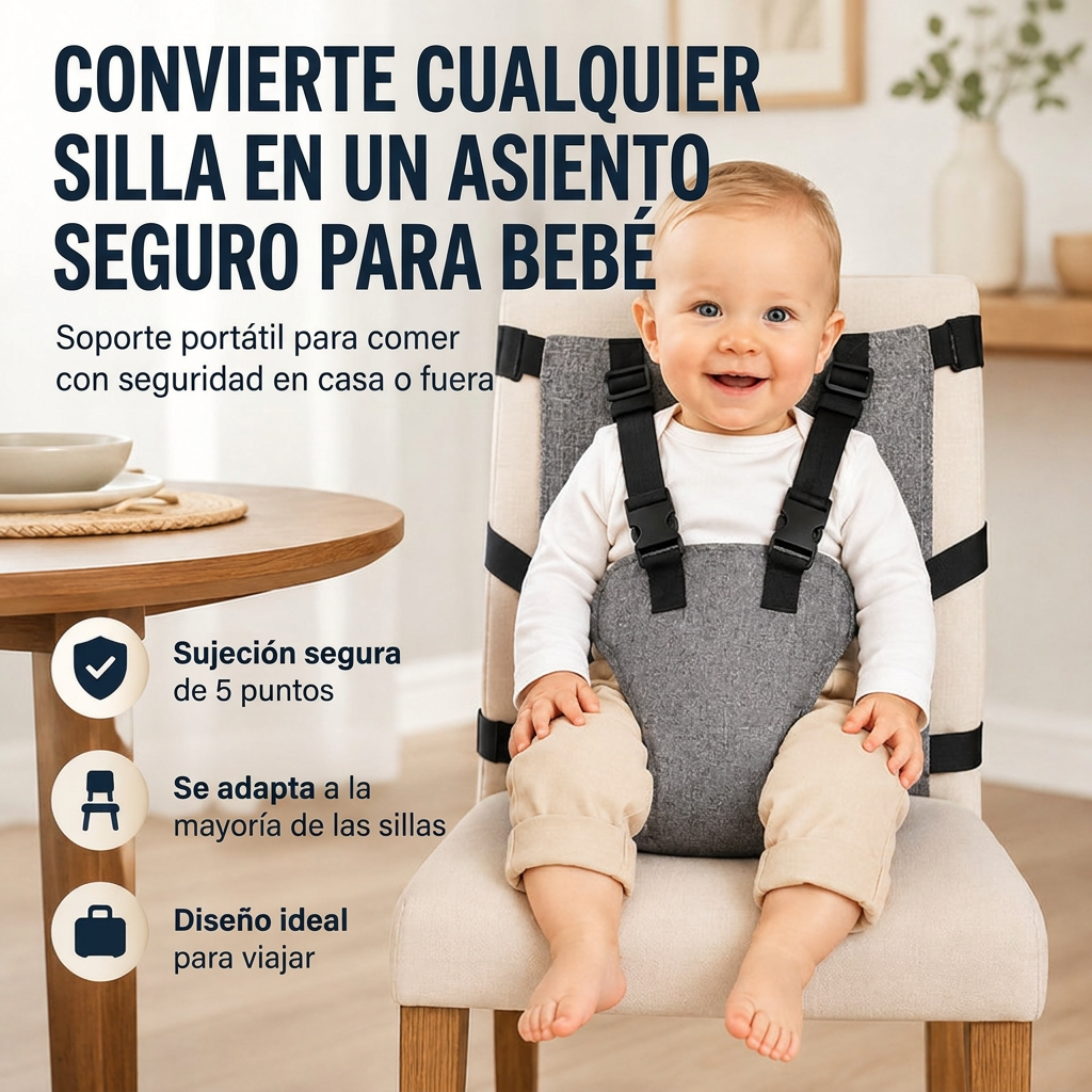 ARNES DE SILLA PORTATIL PARA BEBE