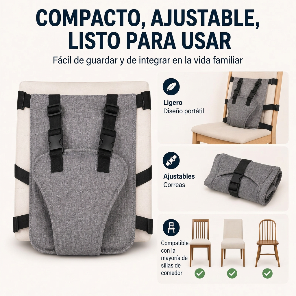 ARNES DE SILLA PORTATIL PARA BEBE
