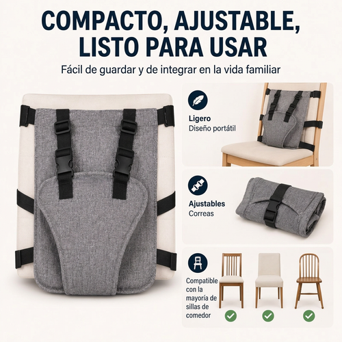 ARNES DE SILLA PORTATIL PARA BEBE